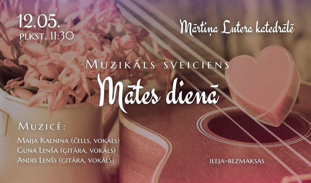 Katedrālē izskanēs muzikāls sveiciens Mātes dienā
