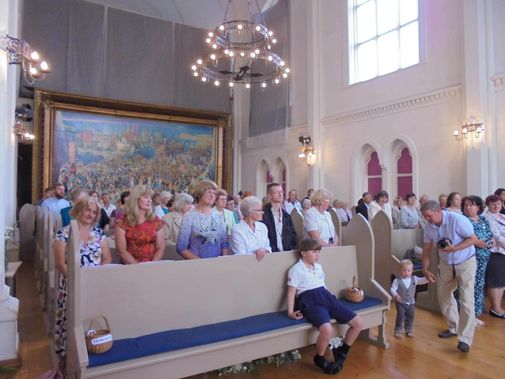 Ordinācijas dievkalpojums Daugavpils Mārtiņa Lutera katedrāle 24
