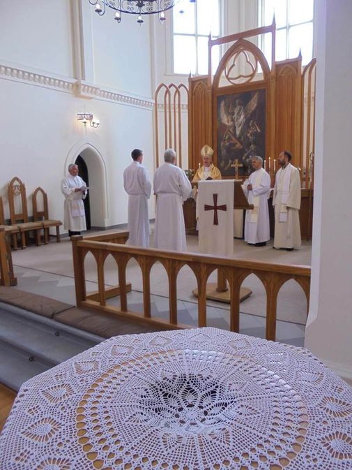 Ordinācijas dievkalpojums Daugavpils Mārtiņa Lutera katedrāle 23