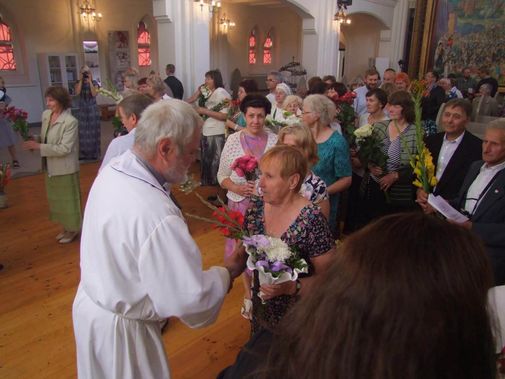 Ordinācijas dievkalpojums Daugavpils Mārtiņa Lutera katedrāle 75